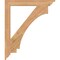 Ekena Millwork Imperial Traditional Smooth Bracket, Western Red Cedar, 3 1/2"W x 32"D x 38"H BKT04X32X38IMP01SWR - alternate 3